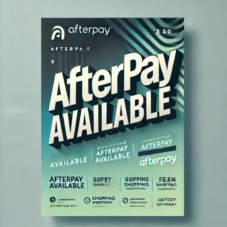 AFTERPAY AVAILABLE